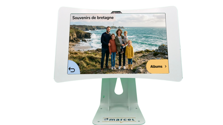 Diffusion des photos de la famille